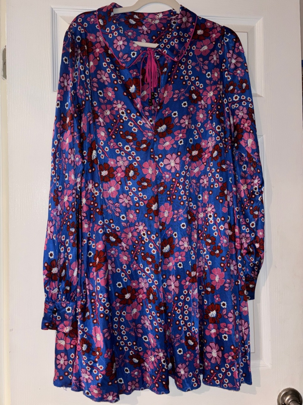 FREE PEOPLE Daisy Jane Botanical Mini Dress